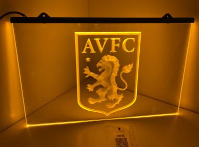 Aston Villa neon wall light
