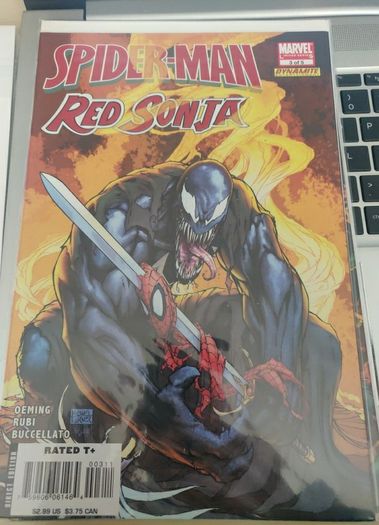 Spiderman Red Sonja 1 - 5