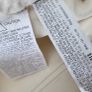 ZARA high waisted straight leg beige jeans with frayed hems Sz 40 EU (Fit 12 UK) - Bnwot Rrp 39.99 Image 10