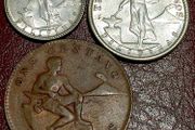 Philippines 3 Coins 2 Silver one brass