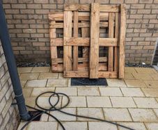 Wooden pallets