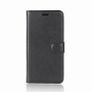 New PU Leather Holder Card Slots Wallet Case Cover For iPhone XR Black - FHT02IPK1 Image 2