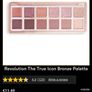 Revolution eye shadow palette Image 2