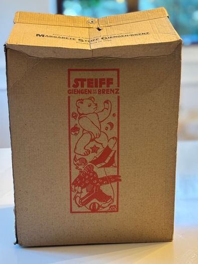 Vintage Russ Collection Teddy Bear (Russ Berrie) - Fully Dressed with Tote Bag