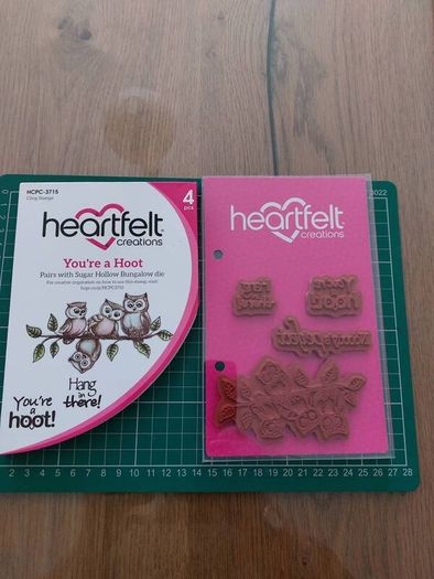 Heartfelt stamps- You're a Hoot