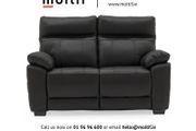 Positano 2-Seater Sofa - Black