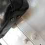Fossil Quality Black Leather Tote Bag Image 4