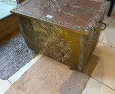 Vintage. brass turf box.