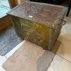 Vintage. brass turf box.