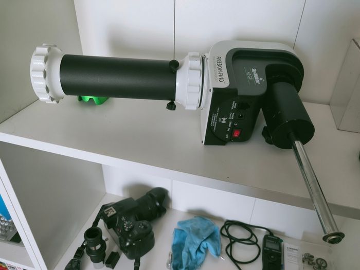 Telescope and two mounts