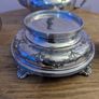 Antique Plated Three Piece Tea Set Image 3