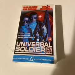 Universal soldier vhs tape