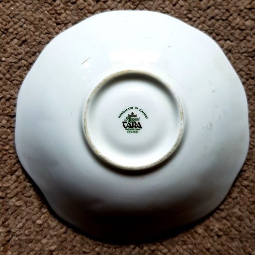 Royal Tara Book of Kells small Oyster Dish/ Ashtray Letter D
