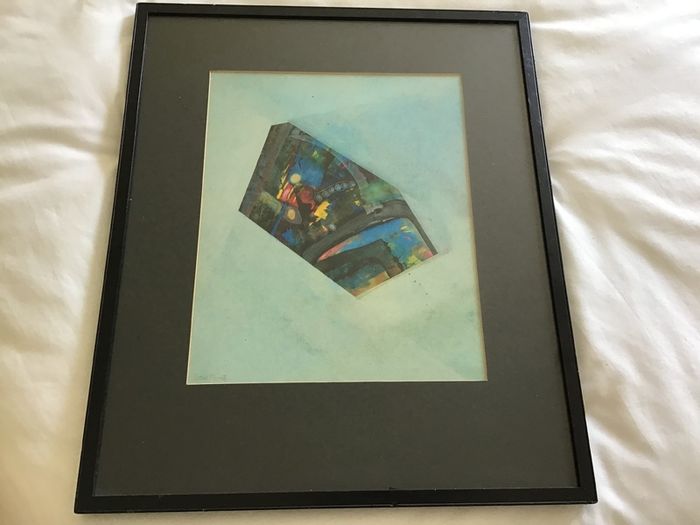 Signed print by Geoff Rhind