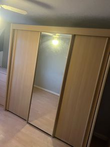 Sliding wardrobe