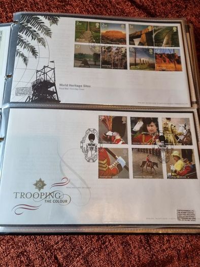 Mint UK FDC album