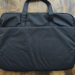 laptop bag two pockets with handle and a strap
