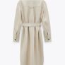 Zara cream faux leather coat / dress Image 3