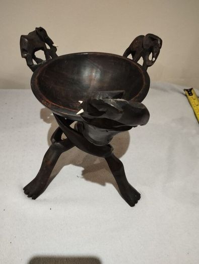 Vintage African carved wood