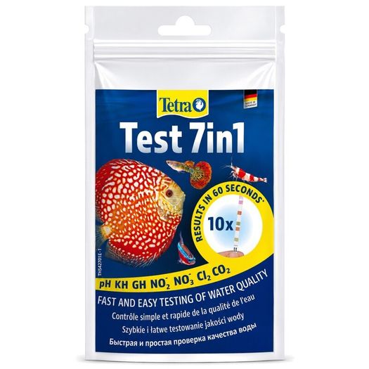 Tetra Test 7in1 10 pcs - Aquarium Water Test Strips