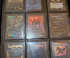 Magic The Gathering The Hobbit cards, surge foil, foil, mythics