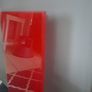 red glass shelf Image 2