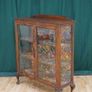 Quality Oak Glazed Display Cabinet Image 4
