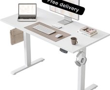 Adjustable Height Desk, 120 x 60 cm