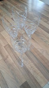 Tipperary Crystal 4 Wine Glasses
