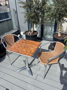 Garden Table & Two Chairs