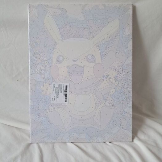 Pokemon pikachu numbers colouring picture comes with mini easel and paints brand new sealed