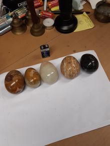 Agate eggs