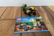 LEGO 60156 Jungle Buggy 100% Complete w/ Instructions &amp; Figs