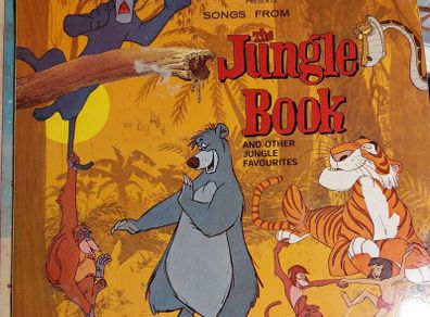 Walt Disney, Songs from The Jungle Book and Other Jungle Favourites Hallmark HMA 226, 1970s