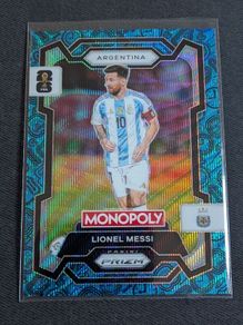 Monopoly Prizm Fifa World Cup 2026 Lionel Messi Argentina Four Corners Blue Wave