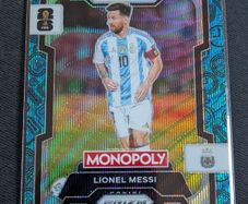 Monopoly Prizm Fifa World Cup 2026 Lionel Messi Argentina Four Corners Blue Wave