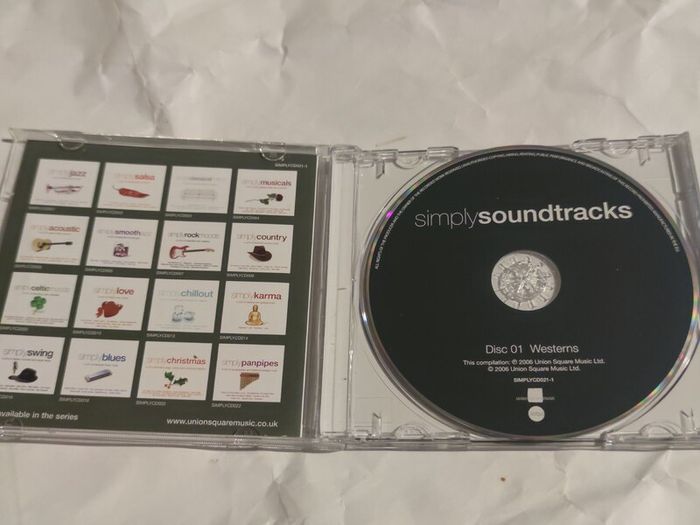 Simply Soundtracks - Westerns Cd