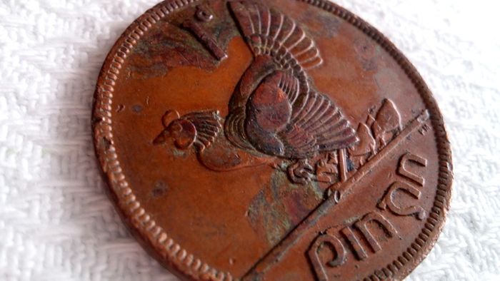 1949 Irish Penny.