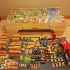 Large Wooden Track Set
