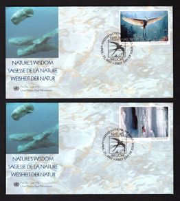 2005 United Nations (New York) Nature's Wisdom Commemorative Stamps First Day Cover (FDC)