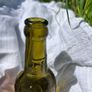 2  Vintage half pint glass Cork Advertising Bottles Image 3