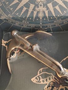 Brass Cape Horn Anchor Boxed.