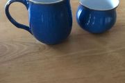 Denby Imperial Blue - Milk Jug &amp; Sugar Bowl (set)