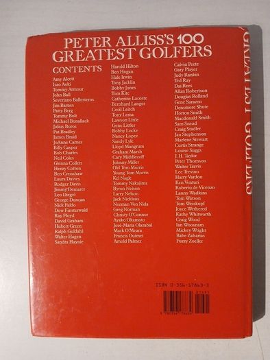 Peter Alliss's 100 Greatest Golfers