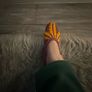 handmade knitting slippers Image 3