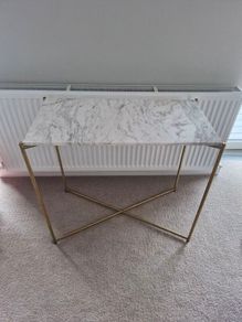 marble table