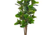 Artificial Plant Fiddle Leaves with Pot Green 152 cm