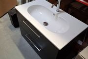 Visobath 800 wall hung unit basin tap and waste