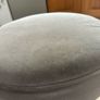 Grey Velvet Stool Image 4