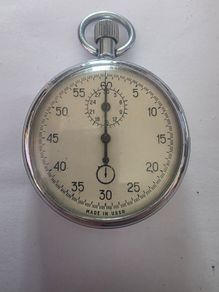 vintage soviet mechanical stop watch